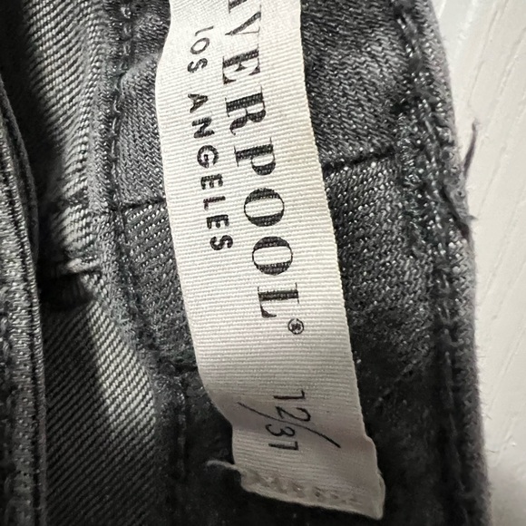 Liverpool Charcoal Skinny Jeans - Picture 4 of 4